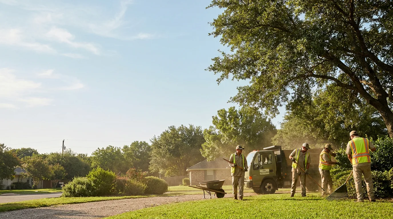 Landscaping in Glidden, TX near me